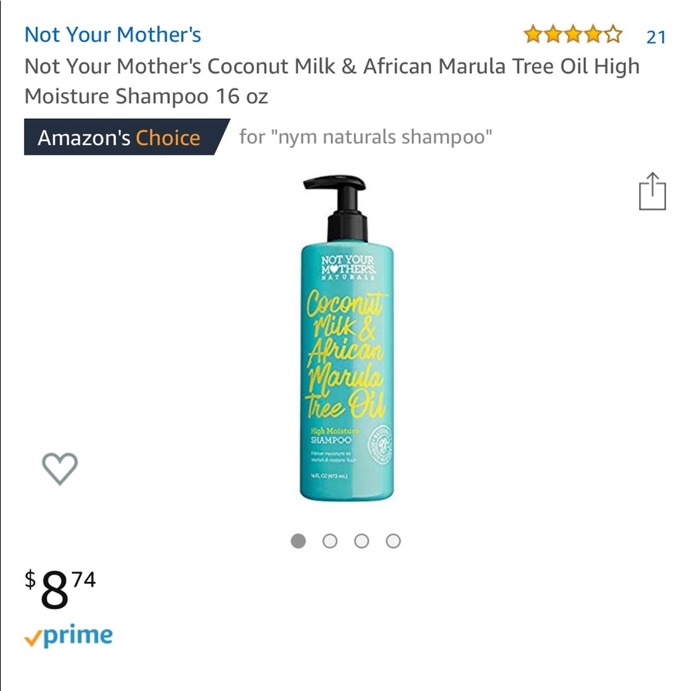 Not Your Mother’s Naturals Shampoo